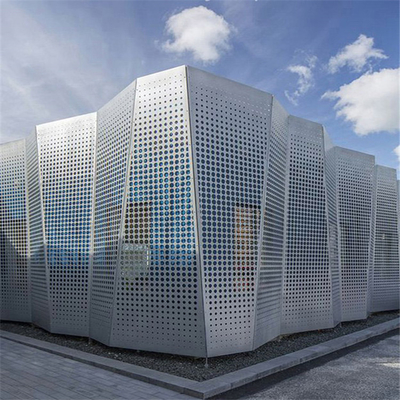 Los paneles de aluminio de aluminio perforados de la fachada del panel de revestimiento 300x1200m m