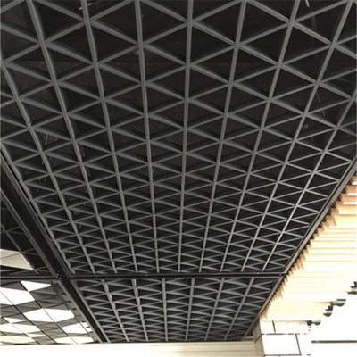 el techo abierto de la célula 200x200x200 teja la corrosión anti de aluminio del triángulo