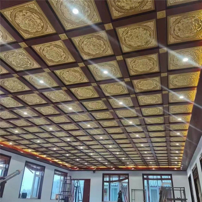 el clip de 0.7m m en techo del metal teja el hotel de Lotus Pre Painted For Temple