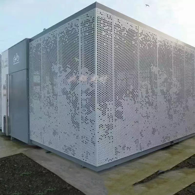 edificio de oficinas impermeable incombustible de aluminio exterior del panel de pared de 2m m