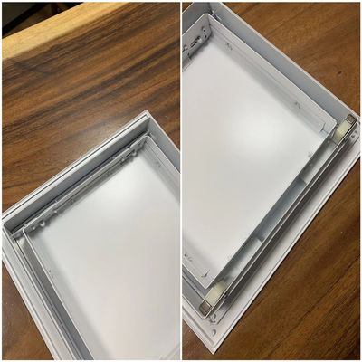 600*600 Panel de acceso suspendido al techo Cerradura de empuje para pared del techo