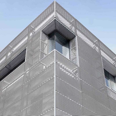 Los paneles de pared de aluminio ampliados de Mesh Aluminum Cladding Panel 2m m