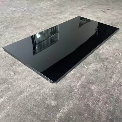 Clip en el negro de acero inoxidable 600x1200 del panel de techo 0.45m m decorativo