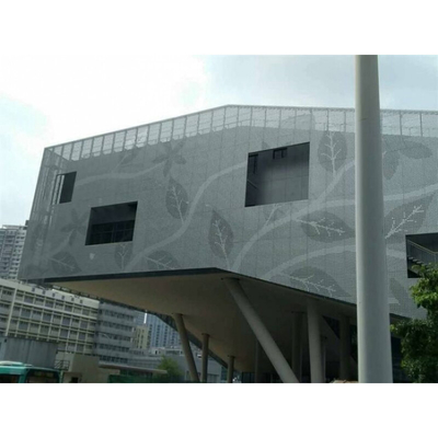El techo de aluminio perforado artesona la capa de 500x500m m PE