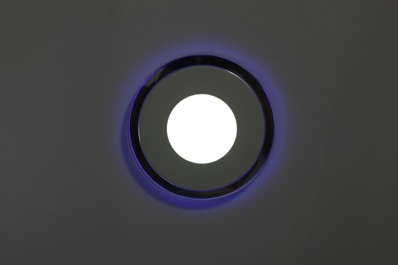 el lumen 90LM/W y 6+3W de la luz de techo del diámetro LED de 145m m ata el panel bicolor
