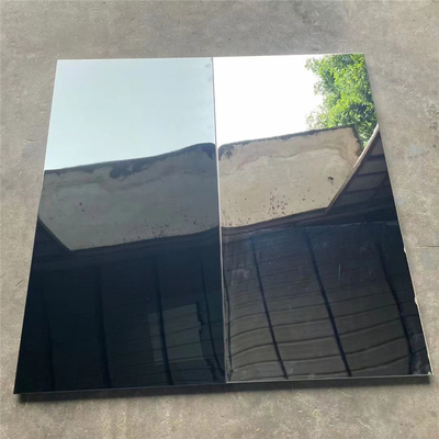 clip encubierto 0.5m m de acero inoxidable del espejo del panel de techo de 600x1200m m en techo