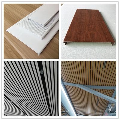 Paneles de Tira en H de Techo Metálico de Aluminio Personalizados Disponibles en Múltiples Tamaños para Soluciones Interiores a Medida