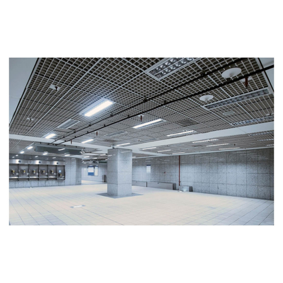 la célula abierta del techo de aluminio del metal de 150x150m m pone en techo de la rejilla