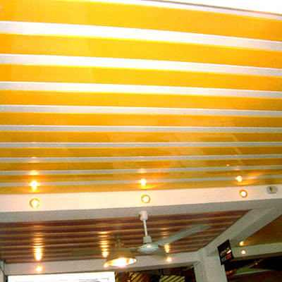 techo de aluminio de la H-tira de 300x3000m m para la decoración de la pared de Convention Center