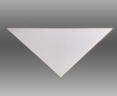 Aluminio triangular Clip-en el techo para la decoración de la pared de Convention Center