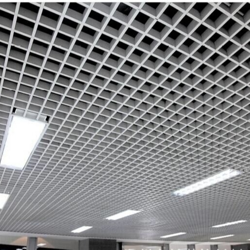 techo abierto de aluminio de capa de aluminio de la célula del techo PVDF del metal 100x100