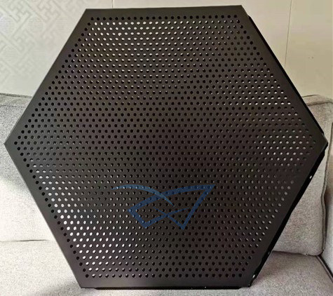 Techo de aluminio del metal de la suspensión hexagonal