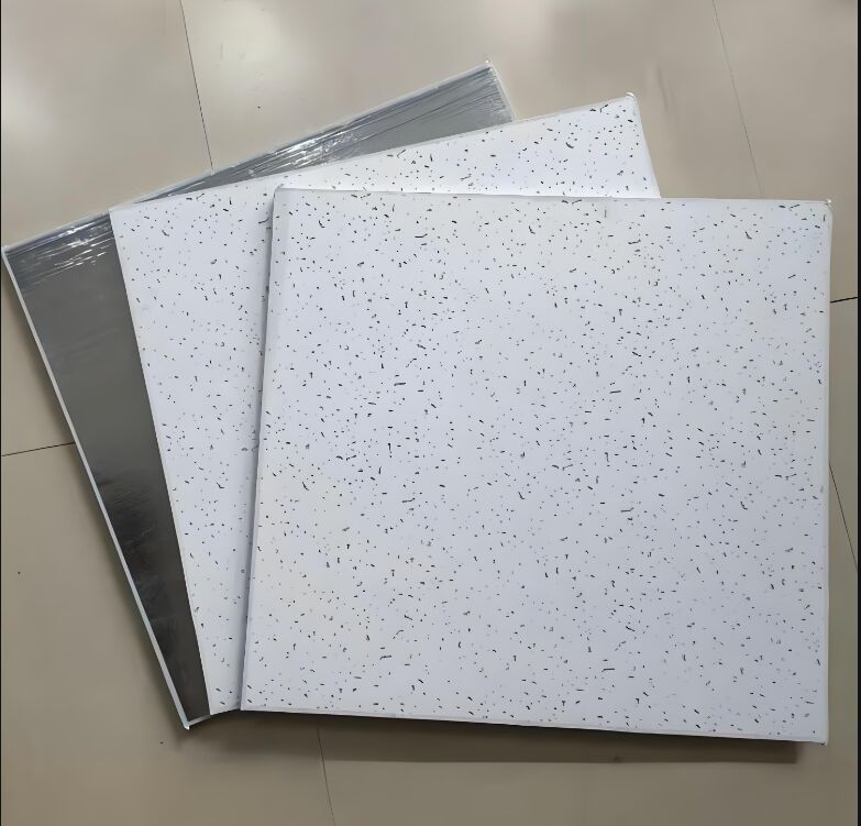 PVC Lamilated Gypsum Ceiling Tiles 600X600 7mm Gypsum Suspended Ceiling Tiles
