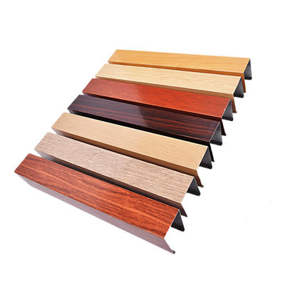 Techo de aluminio resistente al fuego del bafle de la caja para la decoración de la pared exterior