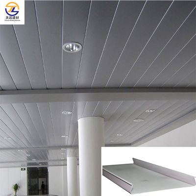 Techo de aluminio revestido con metal en polvo aislamiento térmico Edificio de oficinas Techo de aluminio de pizarra